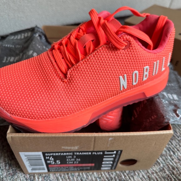 NOBULL Bright Orange Sneakers - Picture 2 of 5